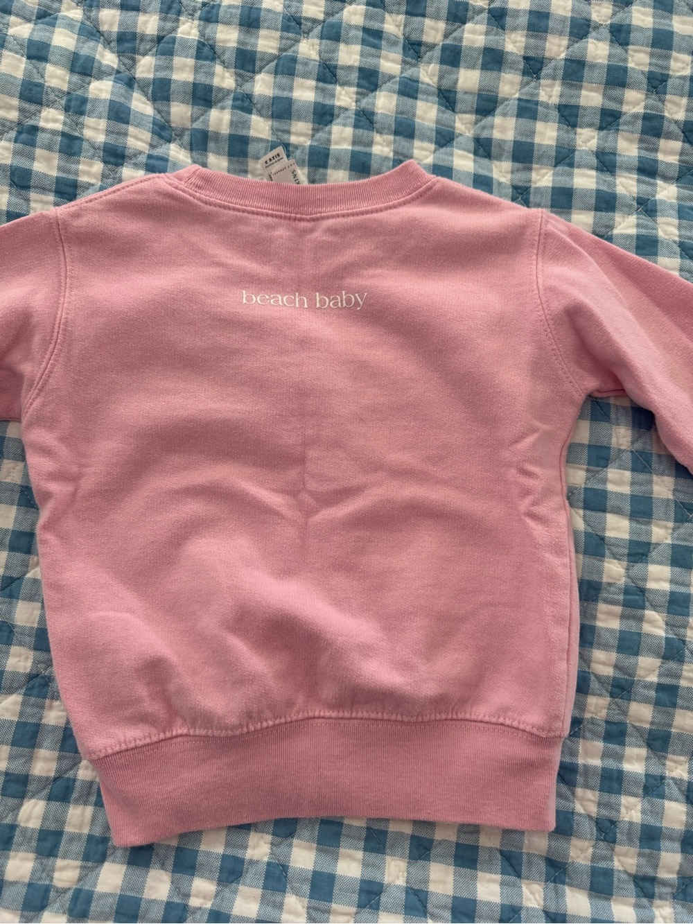 The Seaside Style Pink Crewneck Sweatshirt - Picture 4 of 4